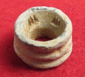Carved Three Ring Bullet Portion