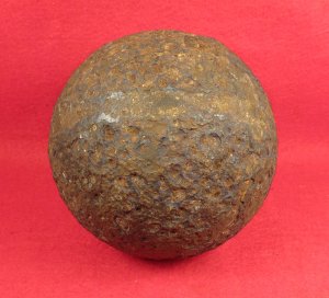 12 Pounder Solid Shot Cannonball