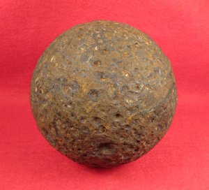 12 Pounder Solid Shot Cannonball