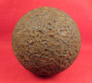 12 Pounder Solid Shot Cannonball