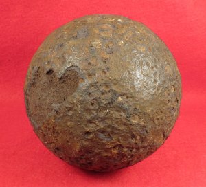 12 Pounder Solid Shot Cannonball