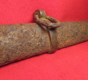 Confederate Saber & Scabbard Remains