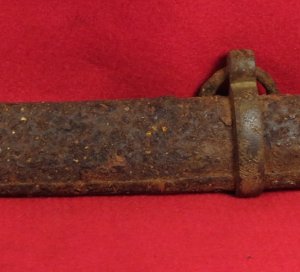 Confederate Saber & Scabbard Remains