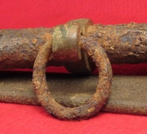 Confederate Saber & Scabbard Remains