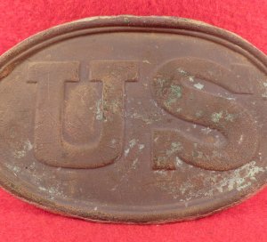 US Cartridge Box Plate - Marked Boyd and Sons Boston
