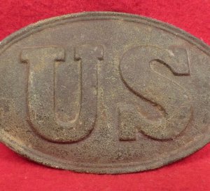 US Belt Buckle - Arrow Type Hooks
