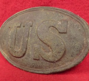 US Belt Buckle - Arrow Type Hooks