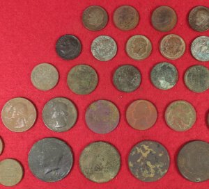 98 Excavated Coins