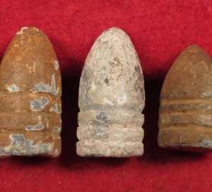 Five Excavated Marked Bullets