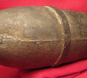 Confederate 3 Inch Bourreleted Mullane/Tennessee-Sabot Shell