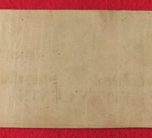 Confederate Fifty Cent Note - 1864