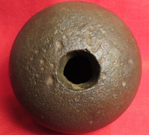 Confederate 12 Pounder Polygonal Cavity Shell