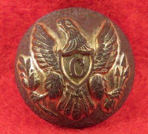  Federal Cavalry Coat Button 