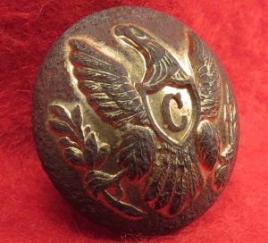  Federal Cavalry Coat Button 