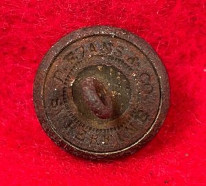 Federal Infantry Cuff Button