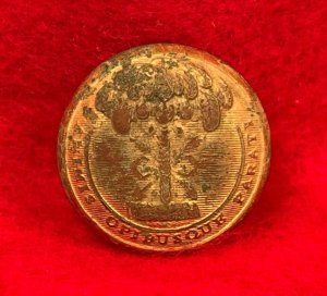 South Carolina State Seal Coat Button