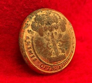 South Carolina State Seal Coat Button