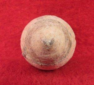 Confederate .69 Caliber "Belgian" Rifle Musket Bullet