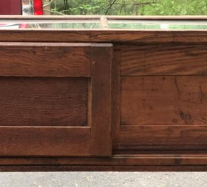 ON SALE - Antique Counter-Top Wood Display Case - Francis X. Ganter - Manufacturer