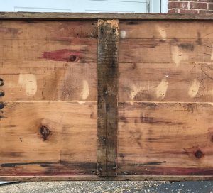 ON SALE - Antique Counter-Top Wood Display Case - Francis X. Ganter - Manufacturer