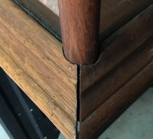ON SALE - Antique Counter-Top Wood Display Case - Francis X. Ganter - Manufacturer
