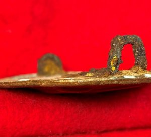US Cartridge Box Plate - Unusual "US" Letter Size and Shape