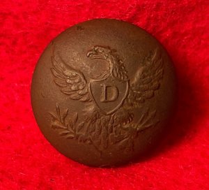 Federal Dragoon Coat Button - Pre-Civil War 