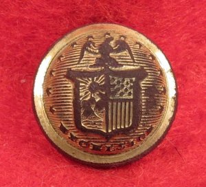 New York State Seal Cuff Button