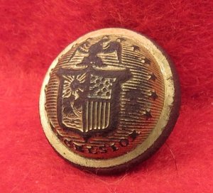 New York State Seal Cuff Button