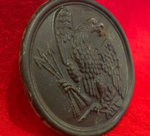 Eagle Plate - Manufacturer Marked "W. H. SMITH / BROOKLYN"