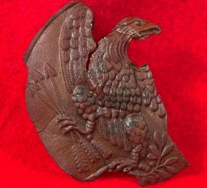 Carved Eagle Plate Brass Skin