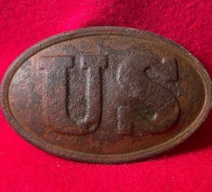 US Belt Buckle - Arrow Type Hooks