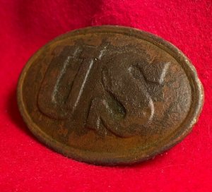 US Belt Buckle - Arrow Type Hooks