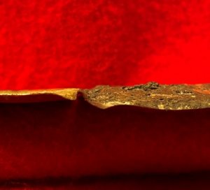 US Waist Belt Buckle or Cartridge Box Plate - Two Halves of Brass Front Only