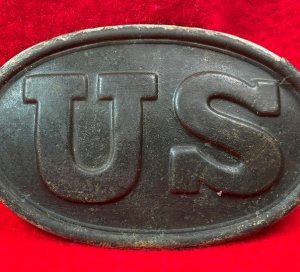 US Cartridge Box Plate - Contractor Marked "W. H. SMITH / BROOKLYN"