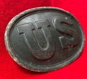 US Cartridge Box Plate - Contractor Marked "W. H. SMITH / BROOKLYN"