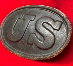 US Cartridge Box Plate - Contractor Marked "W. H. SMITH / BROOKLYN"