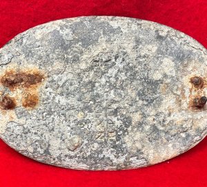 US Cartridge Box Plate - Contractor Marked "W. H. SMITH / BROOKLYN"