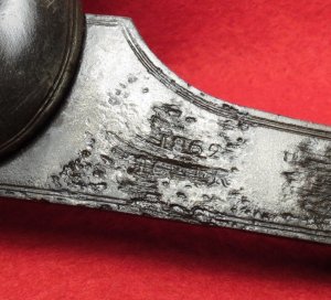 Pattern 1853 Enfield Rifle-Musket Lock Plate - Excavated