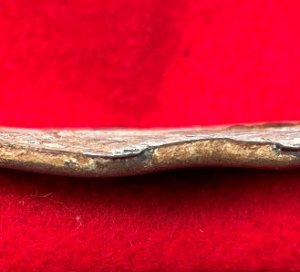 US Cartridge Box Plate - Carved Letter "P"