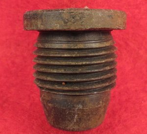 Confederate Time Fuze Adaptor for Spherical Projectile