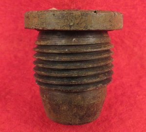 Confederate Time Fuze Adaptor for Spherical Projectile