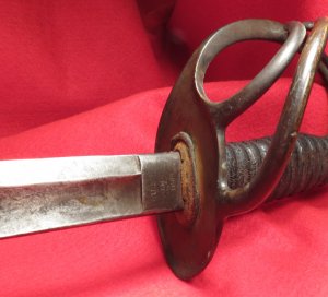 Mansfield & Lamb Light Cavalry Saber & Scabbard Dated 1864