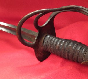 Mansfield & Lamb Light Cavalry Saber & Scabbard Dated 1864