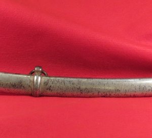 Ames Artillery Saber and Scabbard - "CONN 1862"