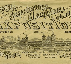 (a) Virginia Agricultural, Mechanical & Tobacco Exposition Souvenir Medal - 1888