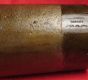 US 3 inch Absterdam Type III Shell with Patent Date