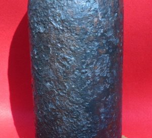 Federal 100 Pounder "Short Pattern" 6.4-Inch Parrott Shell with Rare Navy Fuse