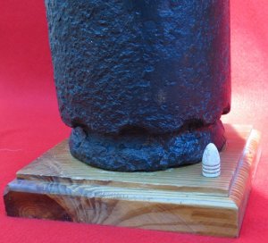 Federal 100 Pounder "Short Pattern" 6.4-Inch Parrott Shell with Rare Navy Fuse