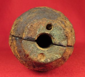 Confederate 3-Inch Bourreleted Read Shell - Virginia 1864 Model